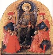 Fra Filippo Lippi St Lawrence Enthroned with Sts Cosmas and Damian,Other Saints and Donors Spain oil painting artist